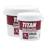 Titan Peinture Tennis Volea Titan 4 L Rouge