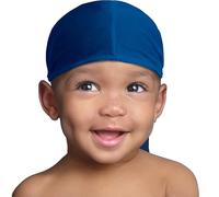 TITAN Satin Baby Du Rag Satin, bleu marine, taille unique