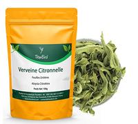 Titanbird 100g Feuilles de Verveine Citronnée Entières pour Tisane | Verveine Citronnelle de l'Altas | Aloysa Citrodora | Qualité Supérieure