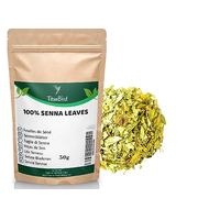 Titanbird 50g Feuilles de Séné Entières | Tisane Detox | Puissant Purgatif, Laxatif Naturel, Favorise le Transit Intestinal et le Nettoyage du Colon | Qualité Supérieure