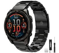 Titane Bracelet pour Garmin Fenix 8 47mm/Fenix 7/FEnix 6/6 pro/FEnix 5/5 Plus, Bande 22mm QuickFit Remplacement Métal Bracelet pour Forerunner 935/945/955/Epix 2/Epix 2 Pro 47mm/Instinct 2
