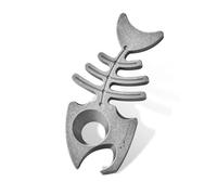 Titane EDC Pry Bar, Mini barre de biche EDC, fer de biche EDC Gear porte-clés outils pour camping, randonnée, jardinage, réparation