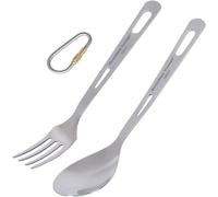 Titane Vaisselle Set Camping Cuillère Spork Fourchette Couteau Baguettes Paille En Plein Air Ultra-Léger Couverts De Voyage Ustensiles Pour Pique-Nique Randonnée Backpacking!
