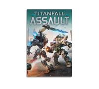 Titanfall 2 - Poster de jeu vidéo 3 - Impression sur toile - Décoration murale moderne pour chambre à coucher - 50 x 75 cm