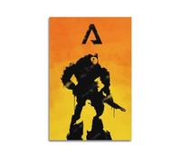 Titanfall 2 - Poster de jeu vidéo - Impression sur toile - Décoration murale moderne pour chambre à coucher - 30 x 45 cm