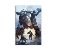 Titanfall Poster de jeu vidéo 1 - Impression sur toile - Décoration murale moderne pour chambre à coucher - 40 x 60 cm