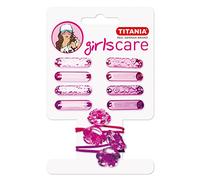 Titania cheveux clips/fleurs Bandes, 1er Pack (1 x 18 g)