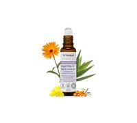 TITANIA® Cosmos Natural Huile de soin pour cuticules avec 8 huiles et aloe vera pour cuticules et cuticules douces, mains et pieds, végétalien, testée dermatologiquement, fabriquée en Allemagne, 10 ml