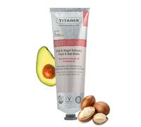 TITANIA Lot de 2 baumes pour pieds et ongles - Favorise le renouvellement cellulaire et le renforcement des ongles avec du beurre de karité, de l'huile d'avocat et de la biotine - Végétalien