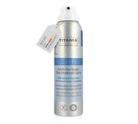 TITANIA Schuh Déodorant en spray 150 ml avec parfum naturel de citron - Absorbe les odeurs et fraîcheur hygiénique pour les chaussures et les pieds - Formule végétalienne sans microplastique
