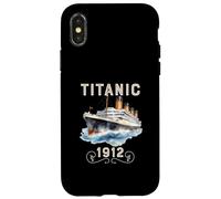 Titanic 1912 Vintage Titanic Expert Titanic Garçons Filles Coque pour iPhone X/XS