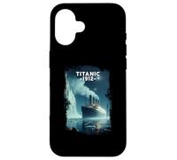 Titanic Bateau coulant a frappé Iceberg en 1912 Souvenirs Coque pour iPhone 16