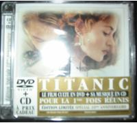 Sony Coffret Titanic – DVD + CD de la bande originale – Édition limitée