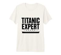 Titanic Expert Amoureux de l'histoire des navires T-Shirt Haut de Gamme