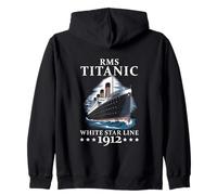 Titanic Expert - White Starline RMS Titanic 1912 Garçons Filles Sweat à Capuche
