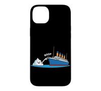 Titanic Iceberg Boop Funny Titanic History 1912 Parodie Humour Coque pour iPhone 14 Plus