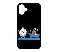 Titanic Iceberg Boop Funny Titanic History 1912 Parodie Humour Coque pour iPhone 16 Plus