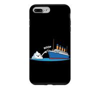 Titanic Iceberg Boop Funny Titanic History 1912 Parodie Humour Coque pour iPhone 7 Plus/8 Plus