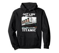 Titanic Loved by Boys RMS Bateau de croisière Sweat à Capuche