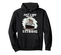 Titanic Loved by Boys RMS Costume de Bateau de croisière Sweat à Capuche