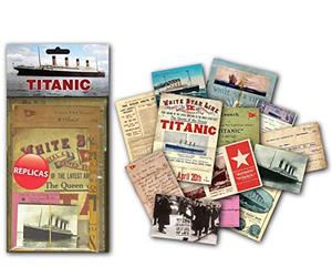 Titanic Memorabilia Gift Pack with over 20 pieces of Replica Artwork