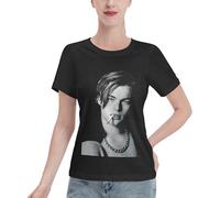 Titanic-Movie-T-shirt basique à manches courtes pour femme Coupe ajustée Col rond Leonardo-Dicaprio T-shirt d'été pour femme, Titanic-2, S