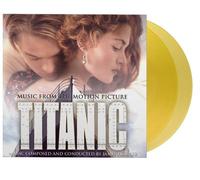 Titanic Original Soundtrack Édition Limitée Vinyle Jaune Translucide Vinyle