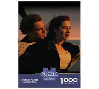 Titanic Puzzle 1000 Pièces Educa Jouet en Bois Divertissement Créatif De l'art De La Décoration Jack Dawson Jeu Éducatif Challenge Toy pour Adultes Et Enfants À Partir De 12 Ans 70x50cm/1000pcs