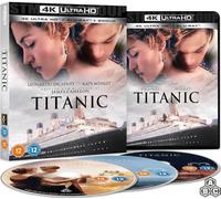 Titanic (Remastered) [Special Features, 1997] [4K UHD + Blu-ray] [Region Free]