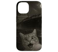 Titanic Selfie Félin Coque pour iPhone 14