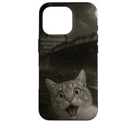 Titanic Selfie Félin Coque pour iPhone 16 Pro