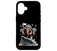 Titanic Shipwreck Meduse Selfie Titanic Wreckage Coque pour iPhone 16