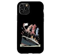 Titanic Shipwreck Squid Inkfish Selfie Titanic Wreckage Coque pour iPhone 11 Pro