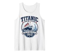 Titanic Swim Team 1912 Deep Dive Champion Parodie Débardeur