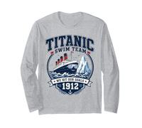 Titanic Swim Team 1912 Deep Dive Champion Parodie Manche Longue