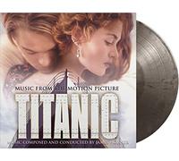 Titanic/Vinyle Argent et Noir Marbre Audiophile 180gr