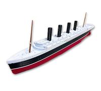 TitanicToyCo Lusitania Maquette de bateau - Entièrement assemblé, 300 cm de long, bateau de croisière jouet