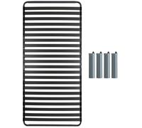 Sommier Altobuy TITANIUM 22 - Pack Sommier 22 Lattes 90x190cm + 4 Pieds -