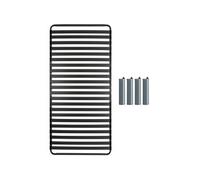 TITANIUM 22 - Pack Sommier 22 Lattes 90x190cm + 4 Pieds -