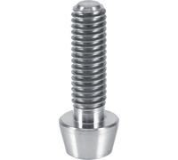 Titanium Alloy Bicycle Tapered Bolt Screw With Washer For Mountain Bike(silver/M6x20)