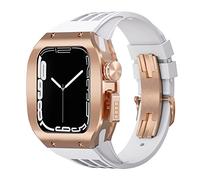 Titanium Alloy Cozel Cover Strap Strap de luxe MOD MOD KIT MOD ， pour 8 7 6 5 4 SE 44 mm 45 mm de la série Remplacement du kit de sangle de montre amélioré