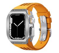Titanium Alloy Cozel Cover Strap Strap de luxe MOD MOD KIT MOD ， pour 8 7 6 5 4 SE 44 mm 45 mm de la série Remplacement du kit de sangle de montre amélioré