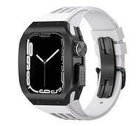 Titanium Alloy Cozel Cover Strap Strap de luxe MOD MOD KIT MOD ， pour 8 7 6 5 4 SE 44 mm 45 mm de la série Remplacement du kit de sangle de montre amélioré