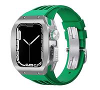 Titanium Alloy Cozel Cover Strap Strap de luxe MOD MOD KIT MOD ， pour 8 7 6 5 4 SE 44 mm 45 mm de la série Remplacement du kit de sangle de montre amélioré