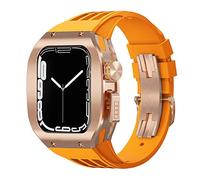Titanium Alloy Cozel Cover Strap Strap de luxe MOD MOD KIT MOD ， pour 8 7 6 5 4 SE 44 mm 45 mm de la série Remplacement du kit de sangle de montre amélioré