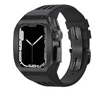 Titanium Alloy Cozel Cover Strap Strap de luxe MOD MOD KIT MOD ， pour 8 7 6 5 4 SE 44 mm 45 mm de la série Remplacement du kit de sangle de montre amélioré