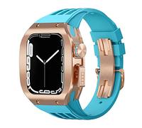 Titanium Alloy Cozel Cover Strap Strap de luxe MOD MOD KIT MOD ， pour 8 7 6 5 4 SE 44 mm 45 mm de la série Remplacement du kit de sangle de montre amélioré