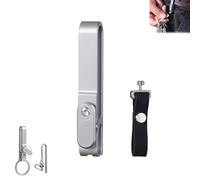 Titanium Alloy Magnetic Keychain - Anti-Lost Quick-Release Key Ring, Heavy Duty Metal Keychain for Belt, Titanium Magnetic Quick Release Keychains, For Men Women (B#)