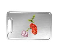 Titanium Cutting Board - Chopping Board for Meat, Vegetables with Scratch-Resistant, Kitchen Cooking Meal for Home, BBQ, Chef, Restaurant, Apartment, Silver, Small, Medium, Large