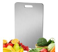 Titanium Cutting Board, Double-Sided Meal Prep Mat, Compact Outdoor Cooking Board, 36x25x0.15cm, for Camping, Rv, Picnic, Home Use, Ideal Meat, Vegetables, Fruit, Cheese, Bread Housewarming